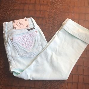 Miss me Jeans Capri Size 26.